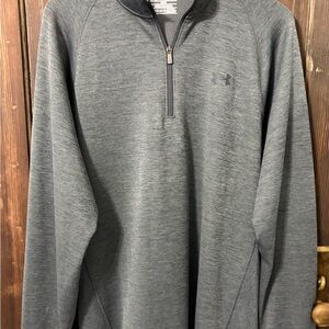 Under Armour Gray Quarter-Zip Pullover Men’s XL